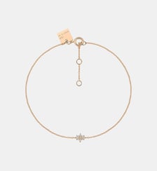 Bracelet en or rose et mini diamants Ginette Ny