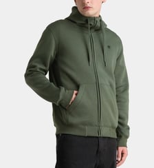 Sweat zippé Premium Core à capuche en coton bio G-Star