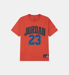 T-shirt droit en coton mélangé signature Jordan