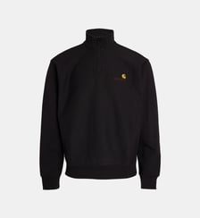 Sweat American Script zippé coton stretch Carhartt WIP
