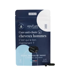Cure anti-chute cheveux hommes Epycure