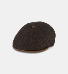 Casquette plate FGLH34 en laine vierge Fléchet