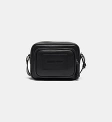 Sacoche crossbody enduit grainé Emporio Armani