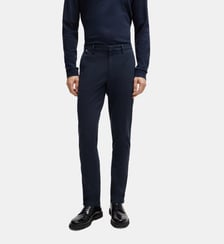 Pantalon chino slim coton stretch mélangé BOSS
