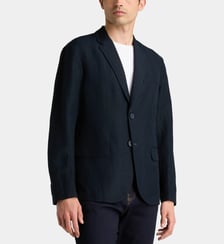 Veste de costume droite en lin mélangé Armani Exchange