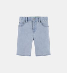 Short slim en denim stretch délavé Levi's Kids