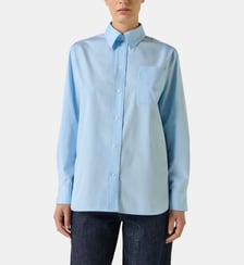Chemise droite Saphir en coton Soeur