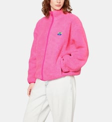 Veste droite façon sherpa American Vintage