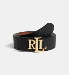 Ceinture réversible cuir grainé Lauren Ralph Lauren
