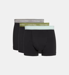 Lot de 3 shortys en coton mélangé stretch Calvin Klein