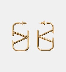 Boucles D’oreilles signature en métal Valentino Garavani