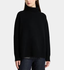 Pull Trudaine droit col roulé laine agneau Galeries Lafayette