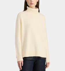 Pull Trudaine droit col roulé laine agneau Galeries Lafayette