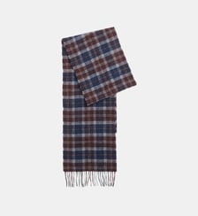 Echarpe imprimé tartan laine Barbour