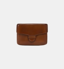Etui pour Airpods Pro 2 Il Bussetto en cuir Marron clair - Lemaire