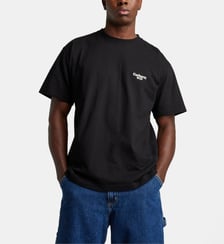 T-shirt droit motifs cachemire col rond coton Carhartt WIP