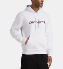 Hoodie droit signature teneur coton Carhartt WIP