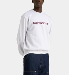 Sweat droit signature molletonné Carhartt WIP