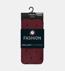 Collants plumetis Fabiana Le Bourget