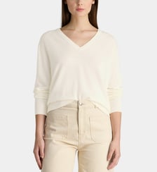 Pull droit Abess laine mérinos Galeries Lafayette