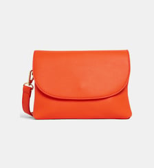 Sac à main Jade effet grainé Galeries Lafayette