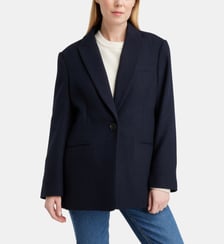 Veste Pauline en laine épaisse mélangée Galeries Lafayette