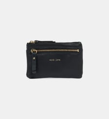 Porte-monnaie Alyn en cuir Galeries Lafayette