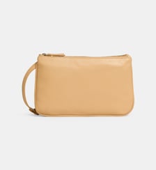 Sac pochette Daisy cuir lisse Galeries Lafayette