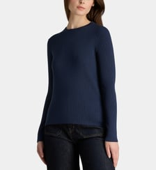 Pull droit Aya R côtelé Galeries Lafayette