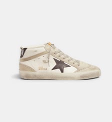Baskets montantes Mid Star en cuir  Golden Goose