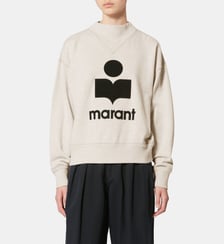 Sweat droit Moby signature Isabel Marant