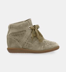 Baskets montantes Bobby en cuir Isabel Marant