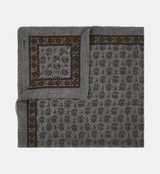 Écharpe à motif fleuri en laine Soeur