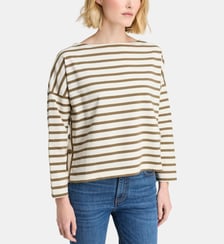 T-shirt marinière Audierne en coton bio Galeries Lafayette