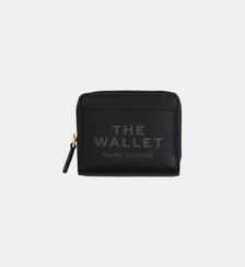 Portefeuille The Leather Mini Compact Wallet Marc Jacobs