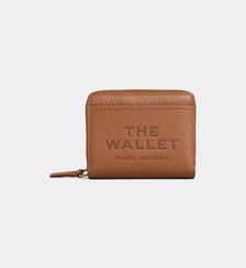 Portefeuille The Leather Mini Compact Wallet Marc Jacobs