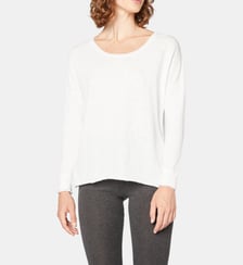 T-shirt ample Sonoma manches longues en coton American Vintage