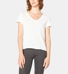 T-shirt droit Sonoma en coton American Vintage