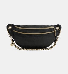 Sac banane Petra paillettes cuir Mila Louise