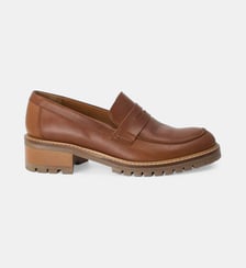 Mocassins Aubree en cuir Mellow Yellow
