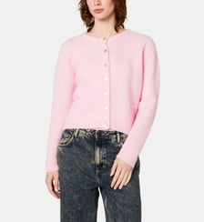 Gilet droit Vitow en laine mélangée American Vintage