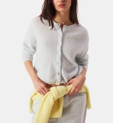 Gilet droit Vitow en laine mélangée American Vintage
