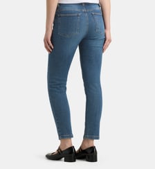 Jean court Slim New coton bio Galeries Lafayette