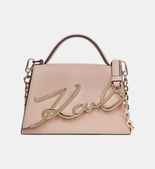 Sac à main trapèze K/Signature 2.0 crossbody cuir Karl Lagerfeld
