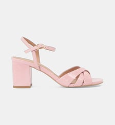 Sandales à talon Emanuela cuir Mellow Yellow