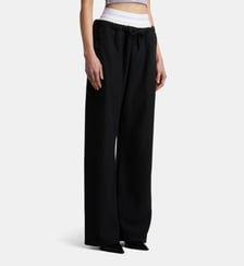 Pantalon de jogging large avec double taille Alexander Wang
