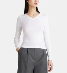 T-shirt à manches longues Jill coton bio Flore Flore