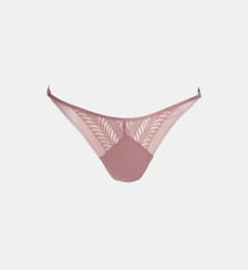 String thong Sculpt Lace en dentelle nylon Calvin Klein