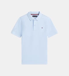 Polo droit flag en coton piqué Tommy Hilfiger