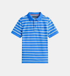 Polo droit flag en coton piqué Tommy Hilfiger